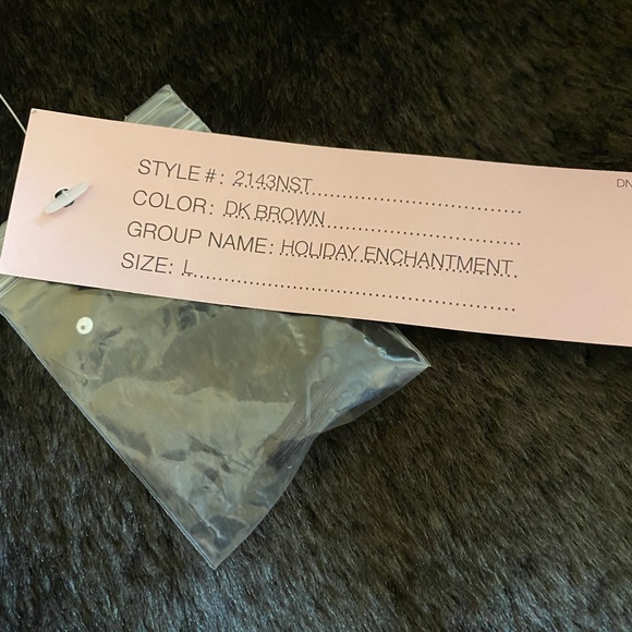 Dk Brown Peck & Peck Womens Coat - Picture 4 of 5